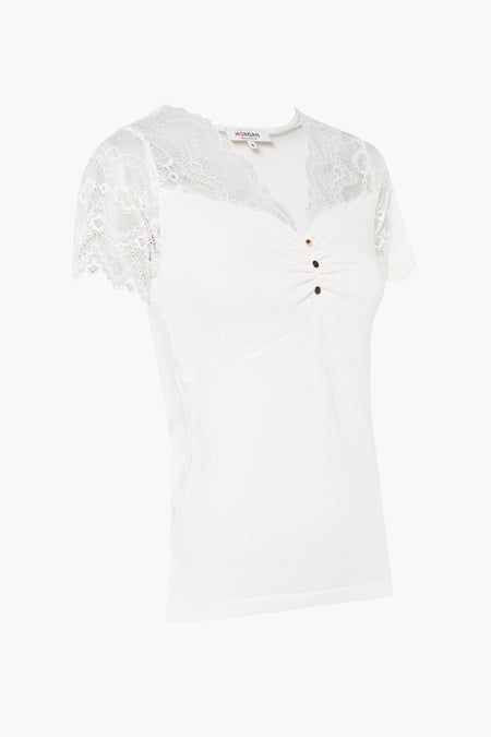 T-shirt - wit