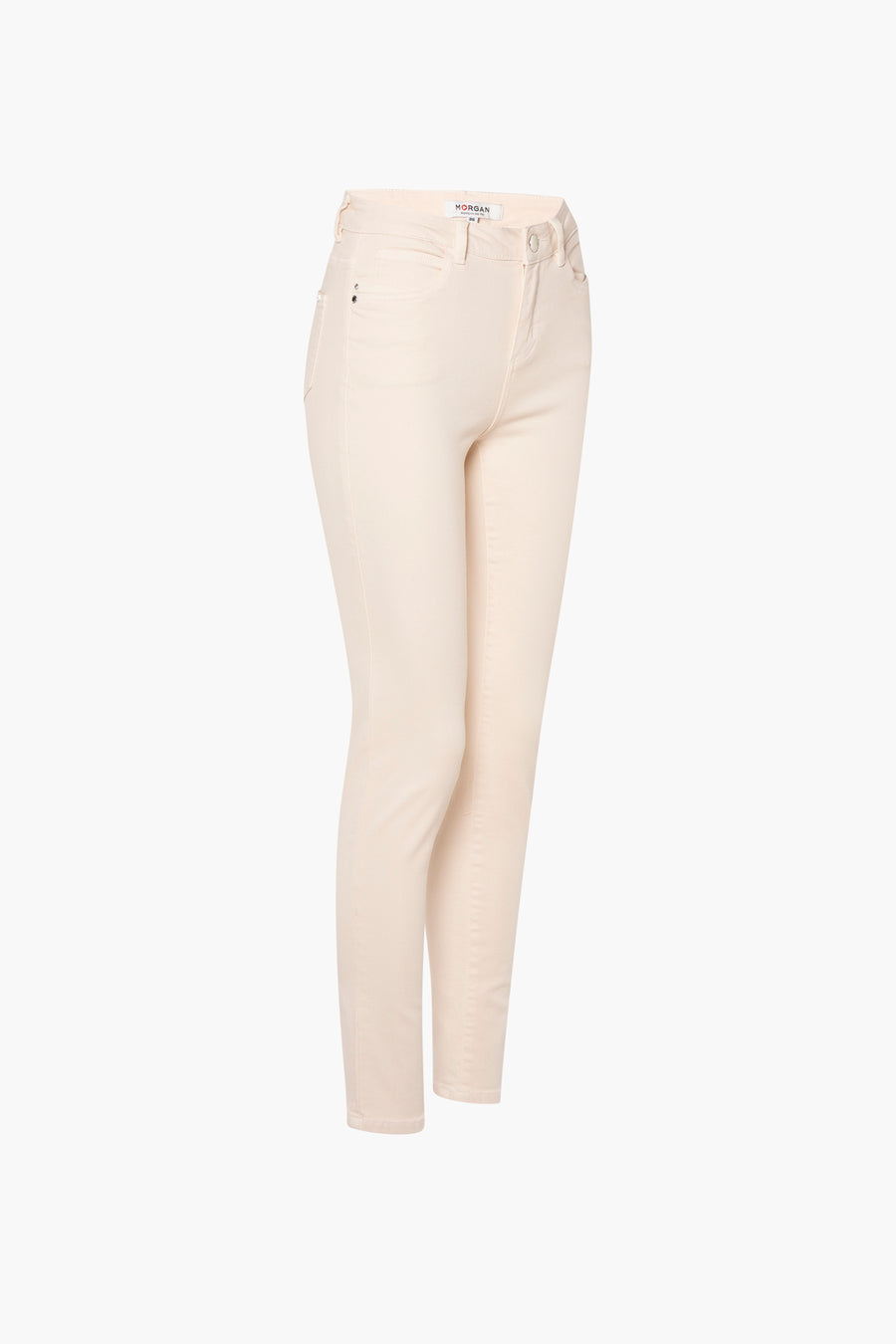 Pantalon color&eacute; - ecru - Morgan De Toi