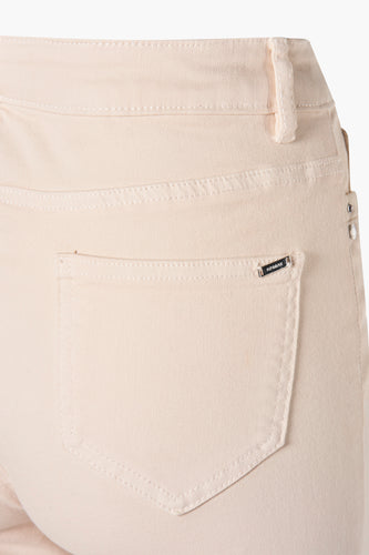 Pantalon color&eacute; - ecru - Morgan De Toi