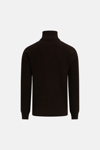 Trui met V-hals bruin - REDEFINED REBEL