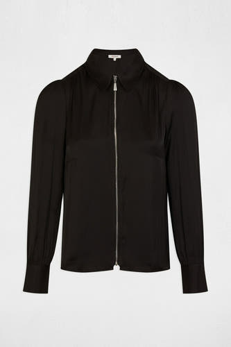 Chemise à manches longues - noir