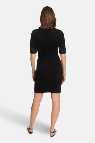 Robe à manches courtes - noir - Morgan De Toi