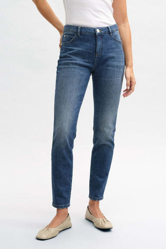 EVITA - dark blue denim