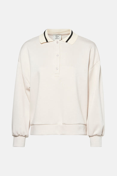 Sweat col O Beige - Terra di Siena