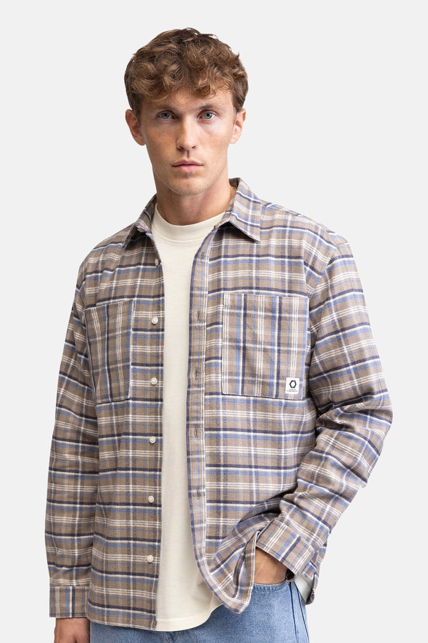 Hemd (lange mouwen) Beige - REDEFINED REBEL