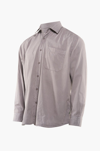 Chemise (manches longues) Gris - WOODBIRD