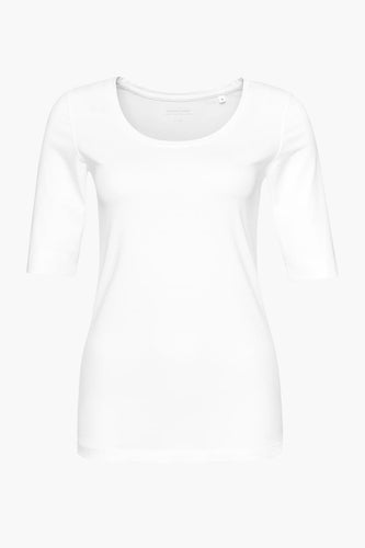 Top uni manche courte blanc - OPUS - OPUS