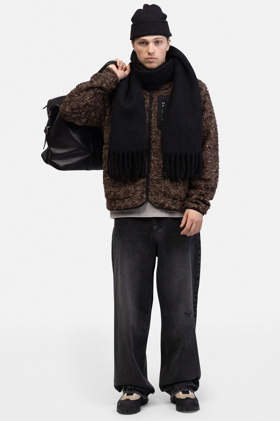 KINGSTON - dark grey denim