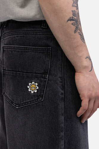 KINGSTON - dark grey denim