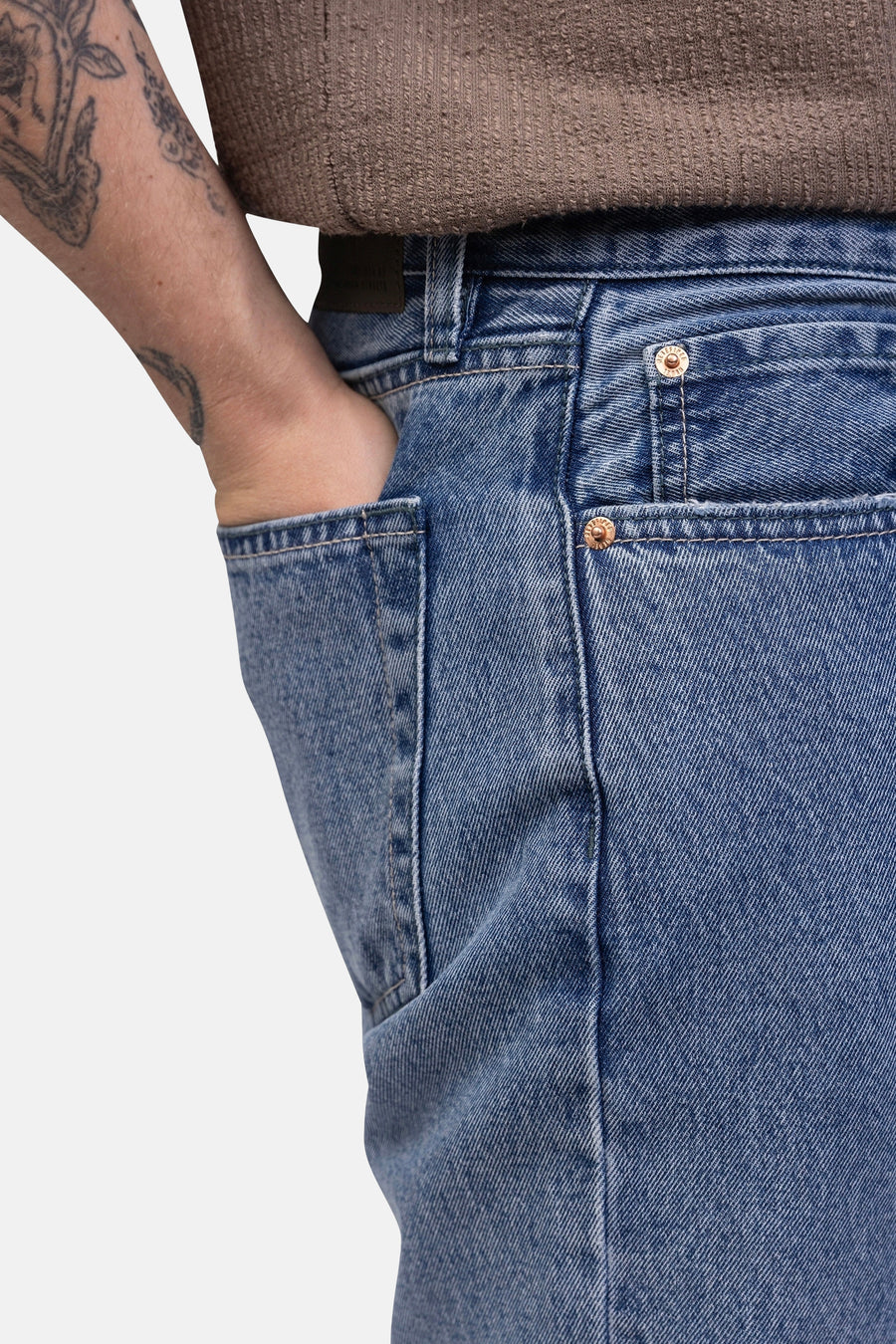 Jeans straight light blue denim - REDEFINED REBEL - REDEFINED REBEL