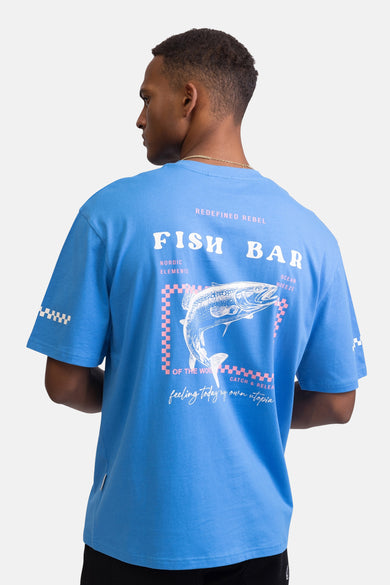 T-shirt met korte mouwen - blauw