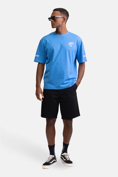 T-shirt met korte mouwen - blauw