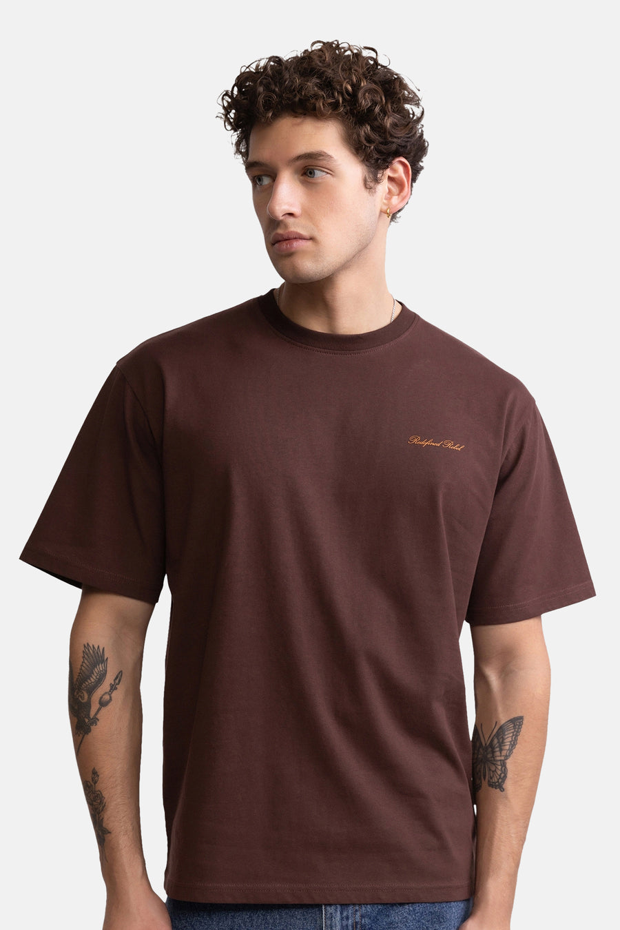 T-shirt met korte mouwen - bruin