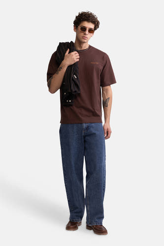 T-shirt met korte mouwen - bruin