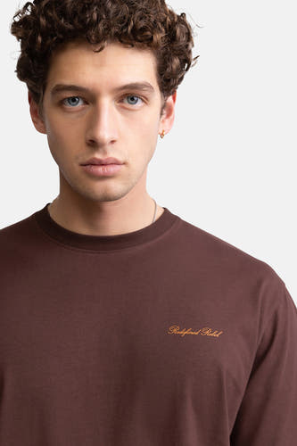 T-shirt met korte mouwen - bruin
