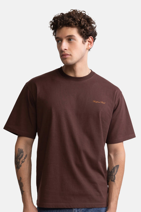 T-shirt à manches courtes - brun