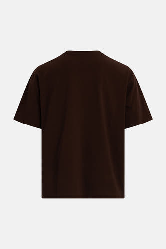 T-shirt met korte mouwen - bruin