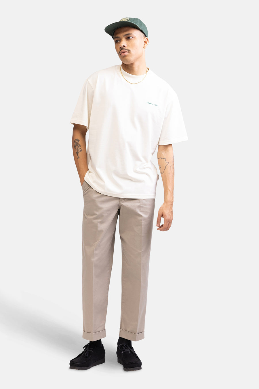 T-shirt met korte mouwen - ecru