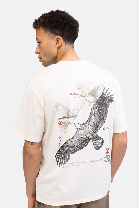 T-shirt met korte mouwen - ecru