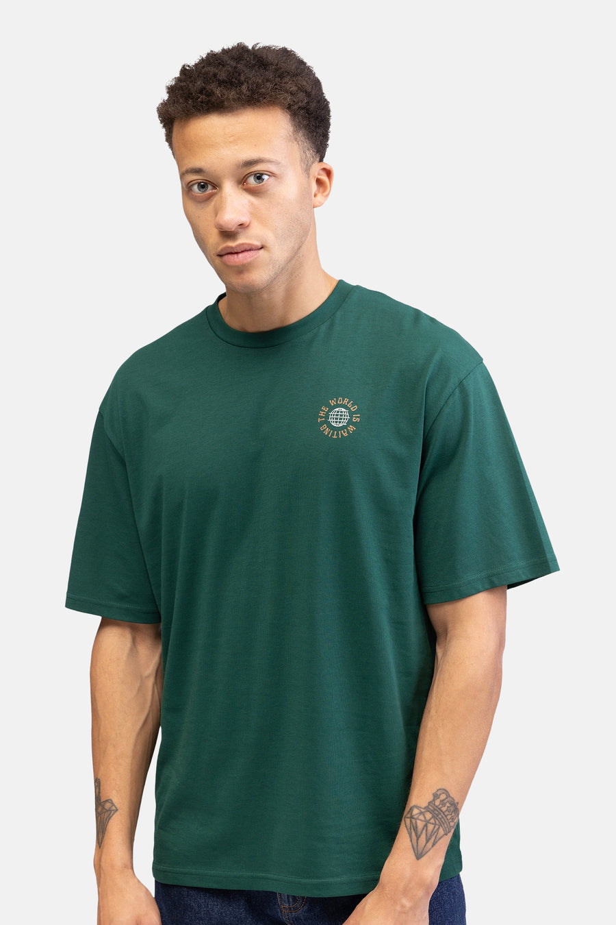 T-shirt met korte mouwen - groen - REDEFINED REBEL