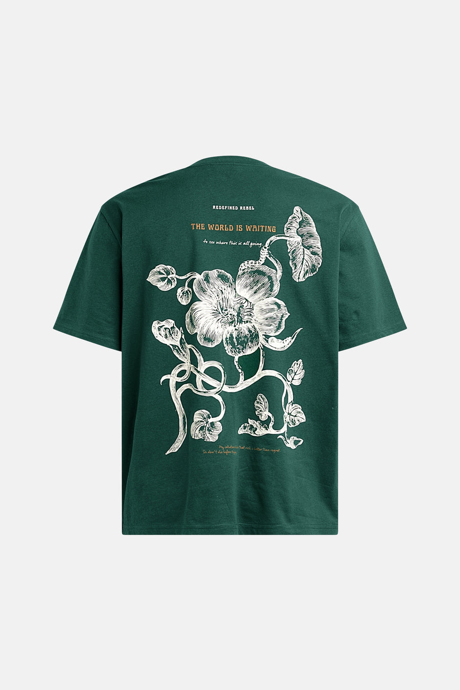 T-shirt met korte mouwen - groen - REDEFINED REBEL