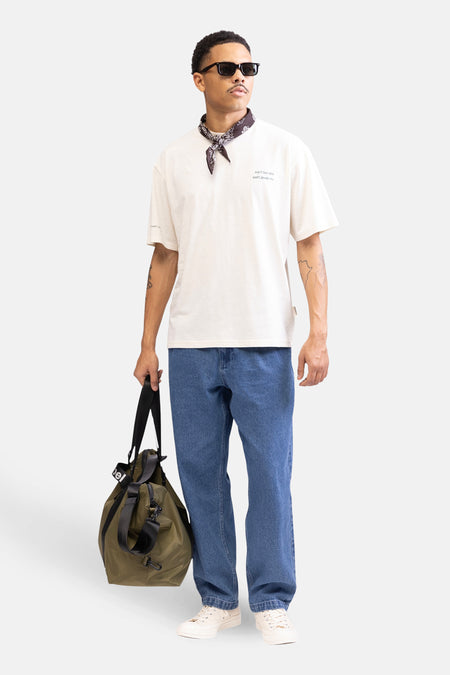 T-shirt met korte mouwen - ecru