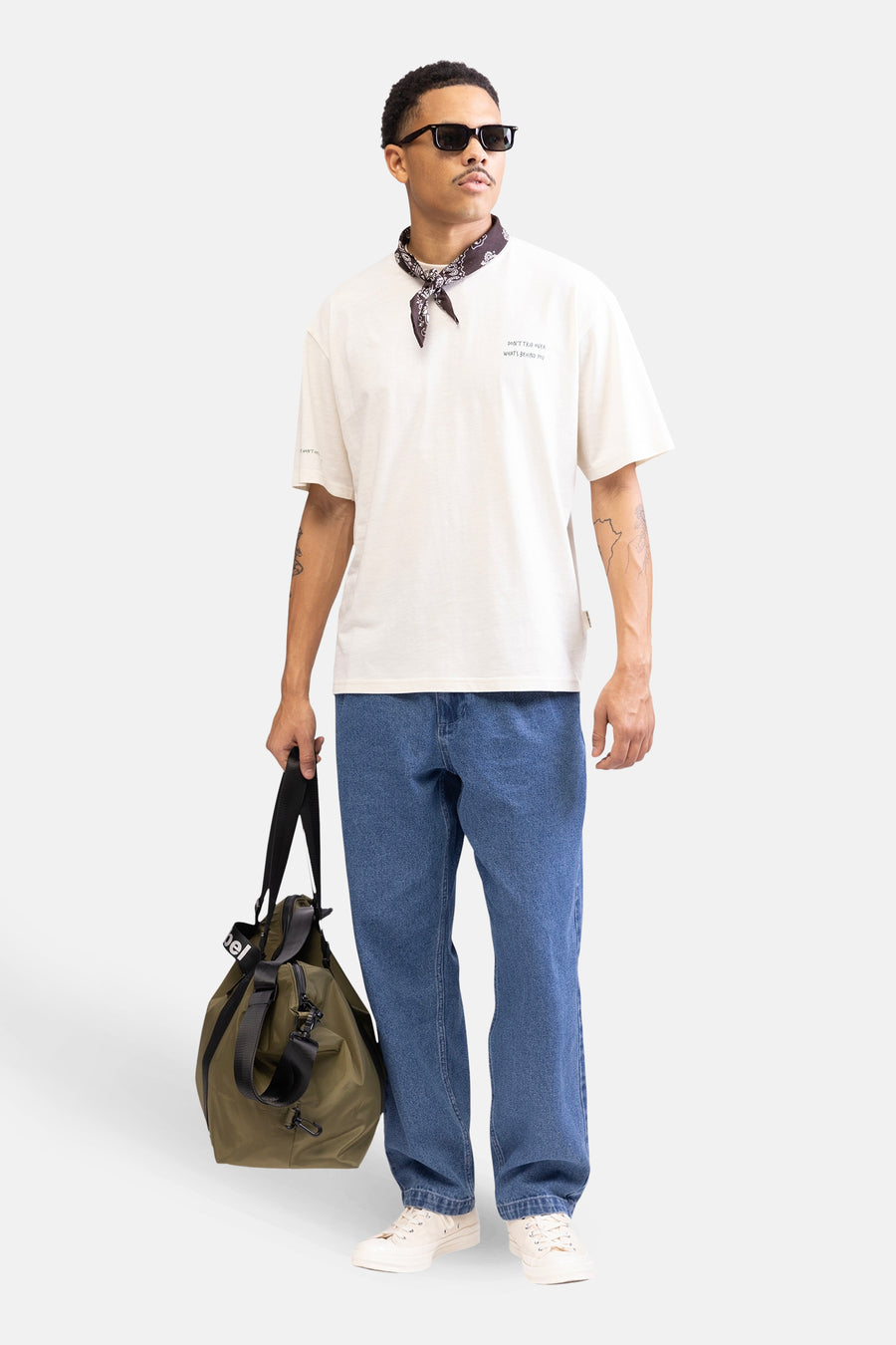 T-shirt met korte mouwen - ecru - REDEFINED REBEL