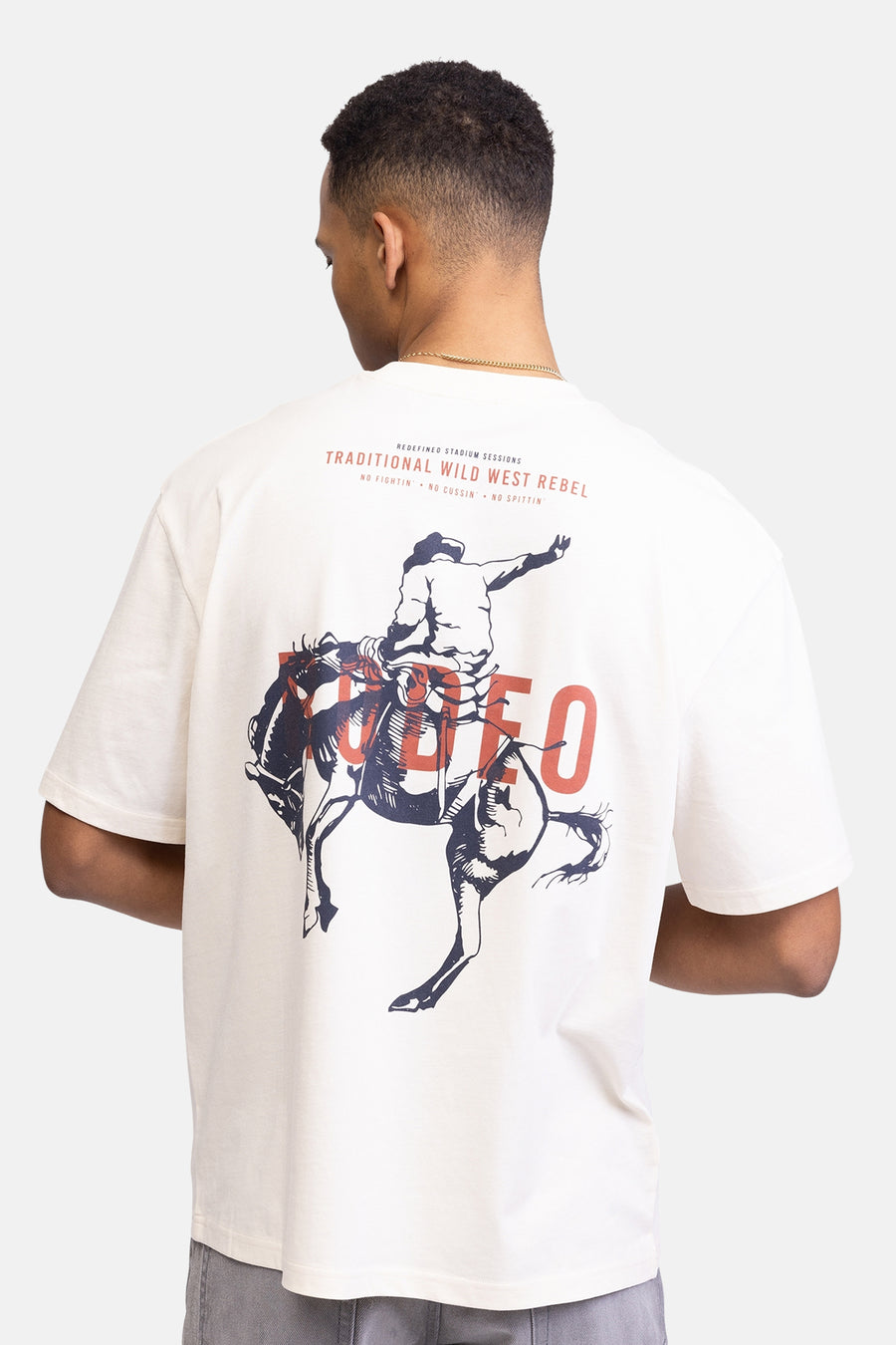 T-shirt à manches courtes - écru - REDEFINED REBEL