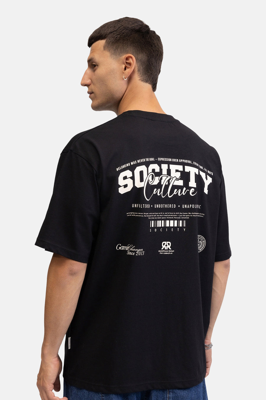 T-shirt met korte mouwen - Zwart