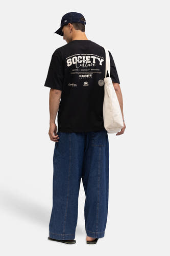 T-shirt met korte mouwen - Zwart