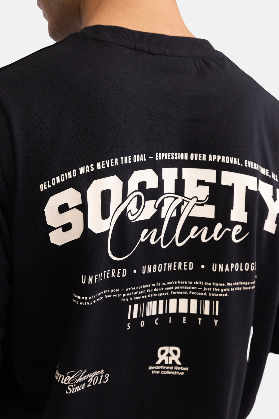T-shirt met korte mouwen - Zwart