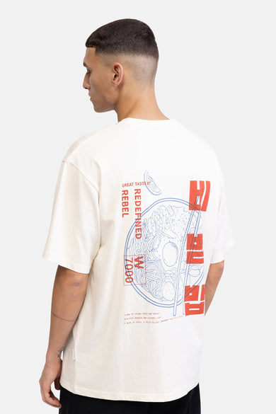 T-shirt (manches courtes) Écru - REDEFINED REBEL