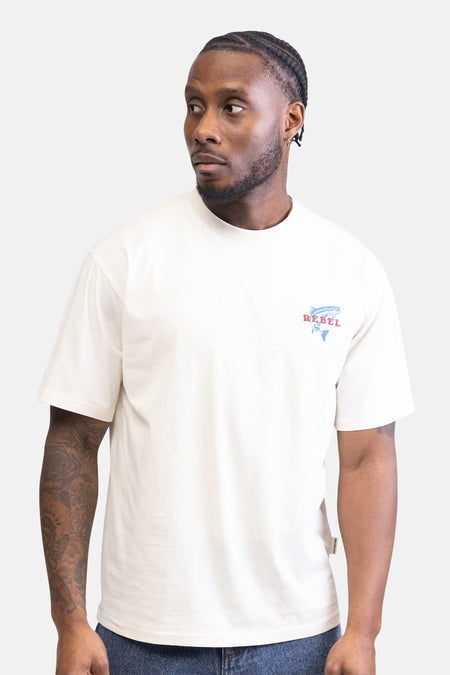 T-shirt (manches courtes) Blanc - REDEFINED REBEL