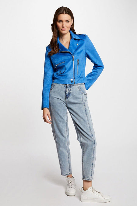 Korte jas Blauw - Morgan De Toi