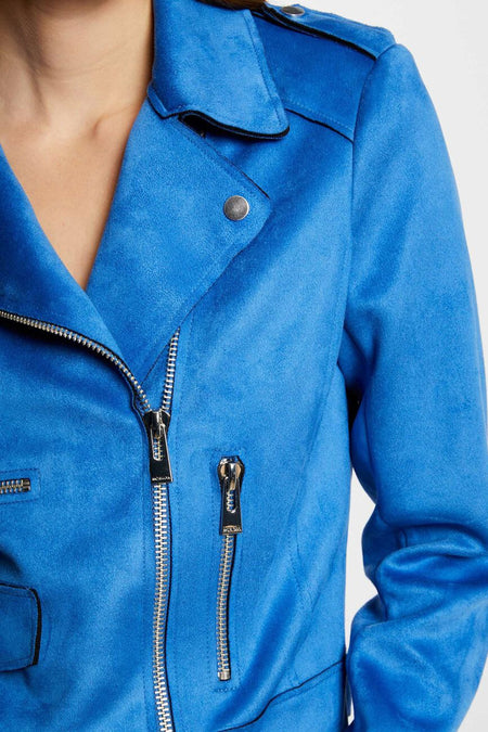 Korte jas Blauw - Morgan De Toi