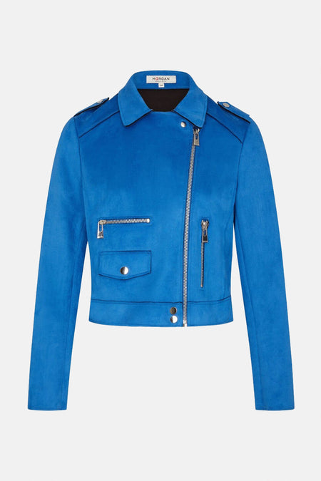 Korte jas Blauw - Morgan De Toi