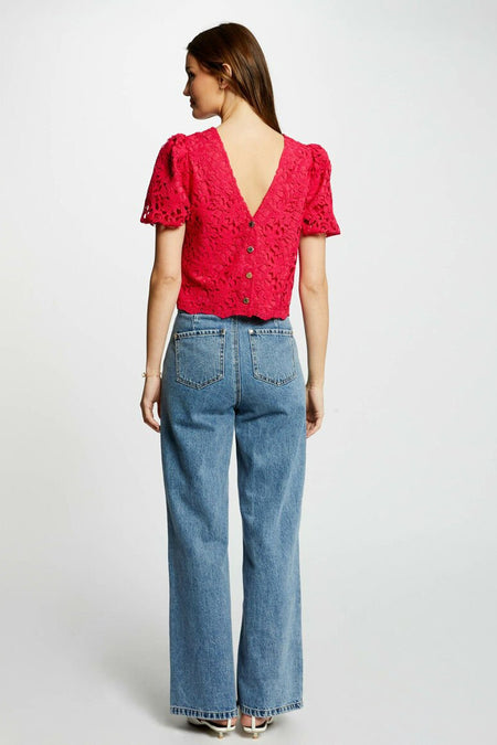 Chemisier (manches courtes) Rose - Morgan De Toi