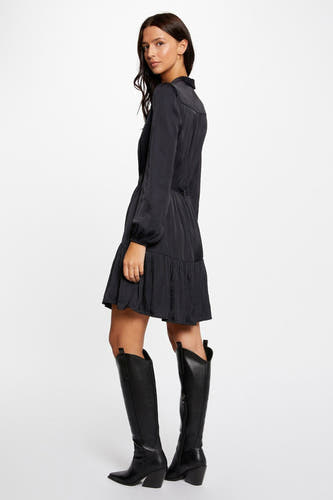 Robe &agrave; manches longues - bleu