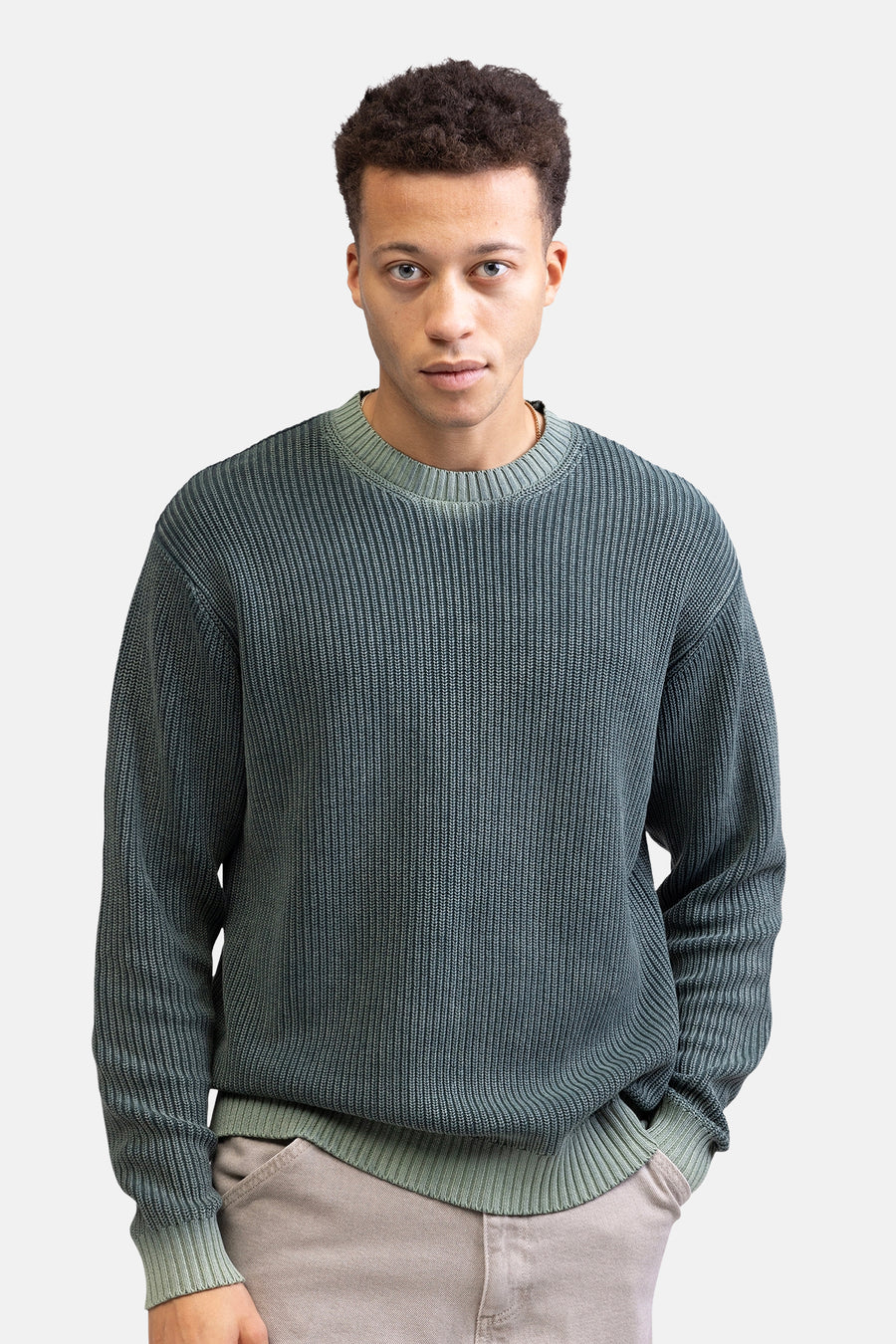 Pull met ronde hals - groen - REDEFINED REBEL