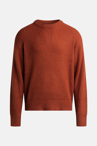 Pull à col rond - orange - REDEFINED REBEL