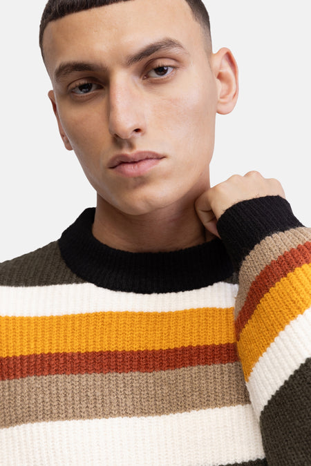 Trui met ronde hals multicolor - REDEFINED REBEL