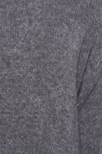 Pull met ronde hals - grijs - Terra di Siena