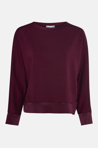 Kleedje met lange mouwen - Bordeaux - Terra di Siena