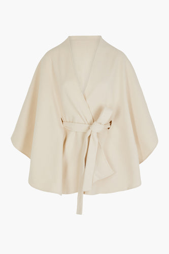 Poncho - blanc