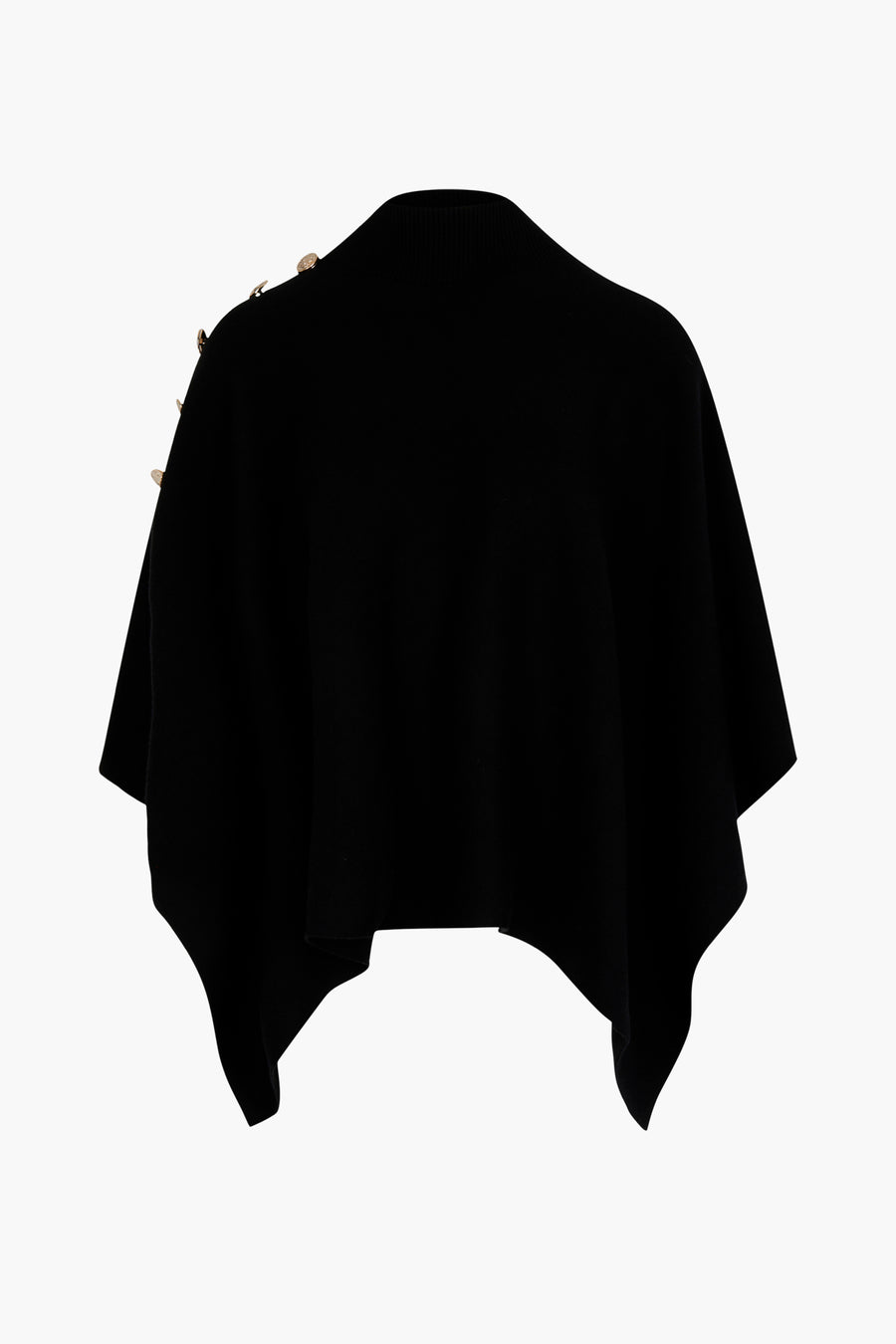 Poncho - zwart - Morgan De Toi