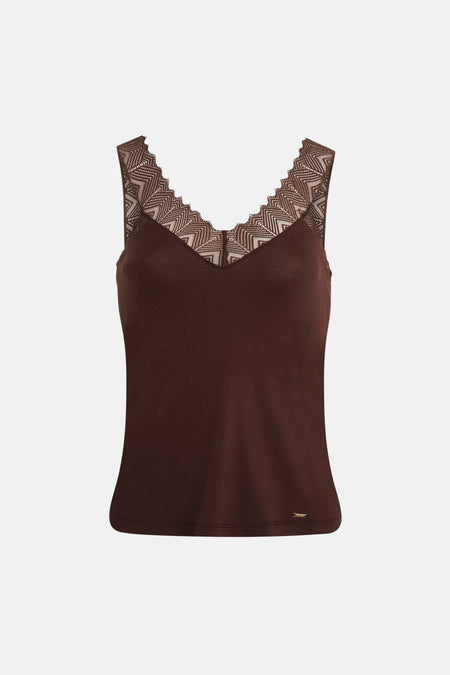 Top - brun