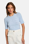 Pull col O Bleu - Morgan De Toi