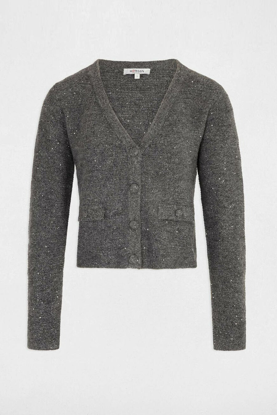Cardigan - grijs