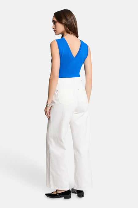 Top (zonder mouwen) Blauw - Morgan De Toi