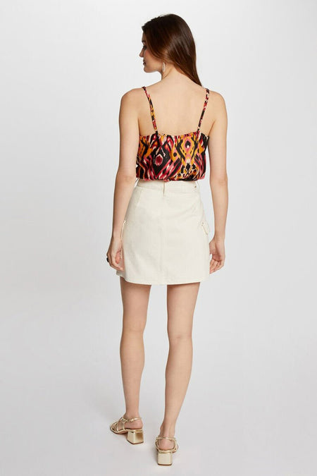 Blouse (zonder mouwen) Oranje - Morgan De Toi